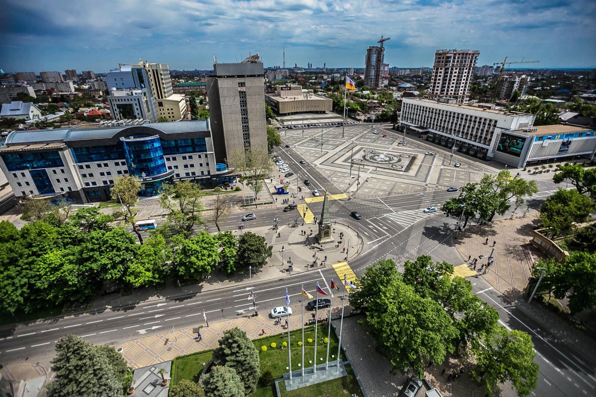 Городская улица Краснодар
