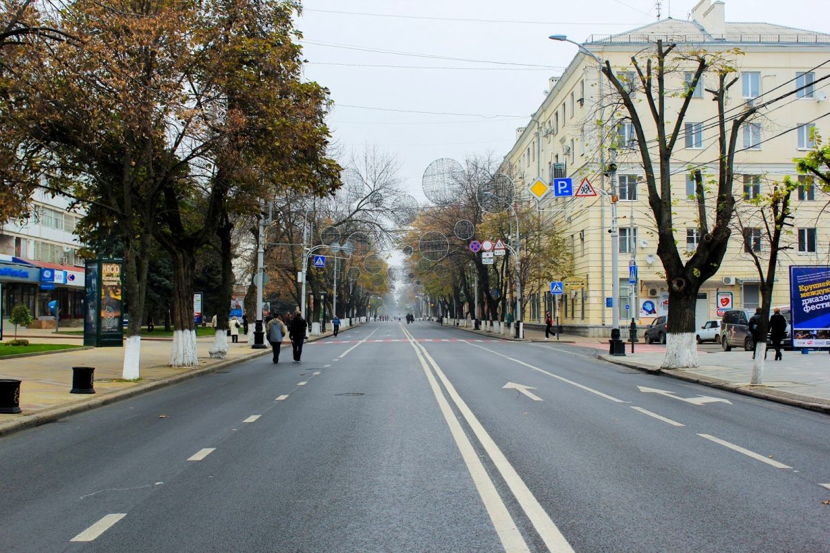 Центральная улица Краснодара