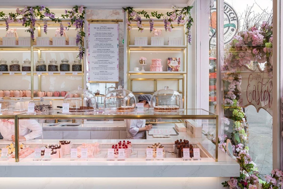 Peggy Porschen London интерьер