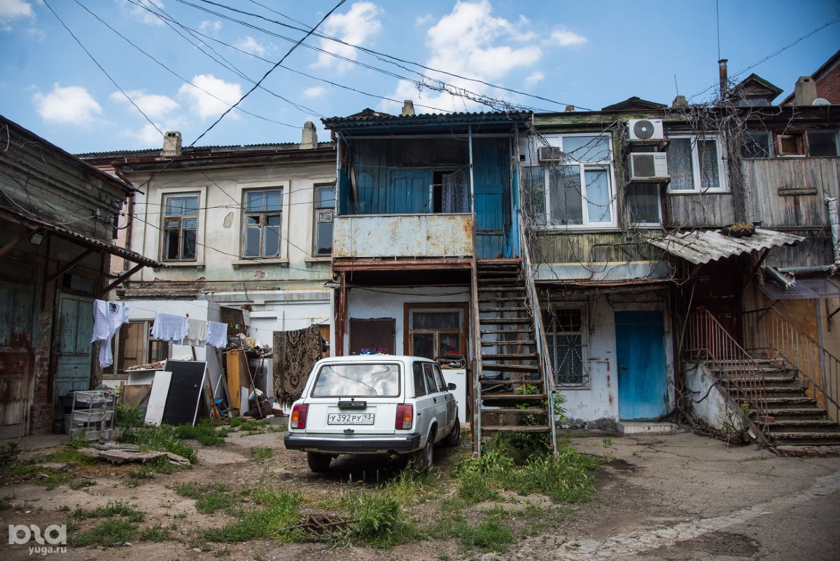 Трущобы в центре Краснодара