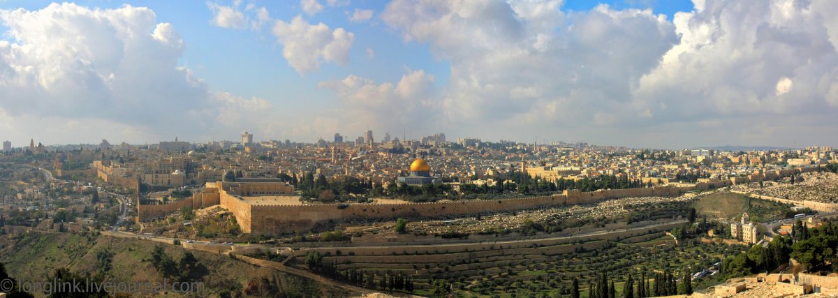 Панорама иерусалима