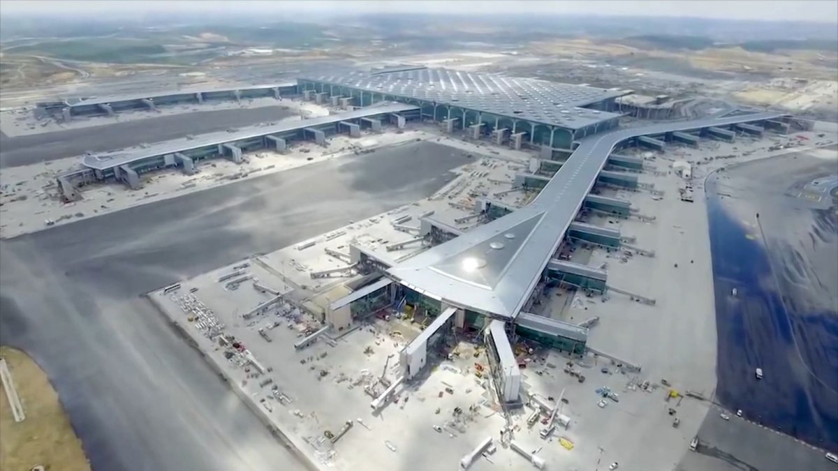 Самый большой аэропорт в мире стамбул