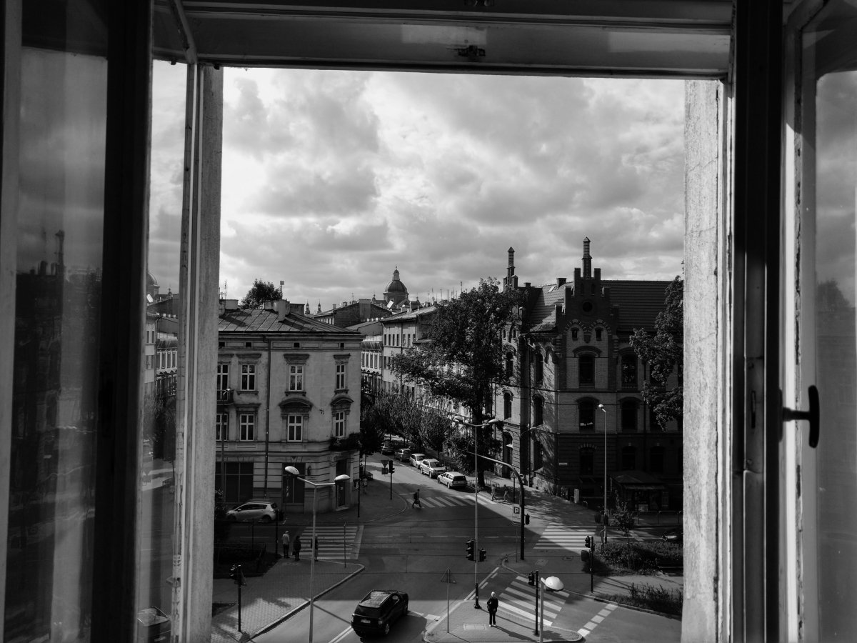 вид из окна на лондон