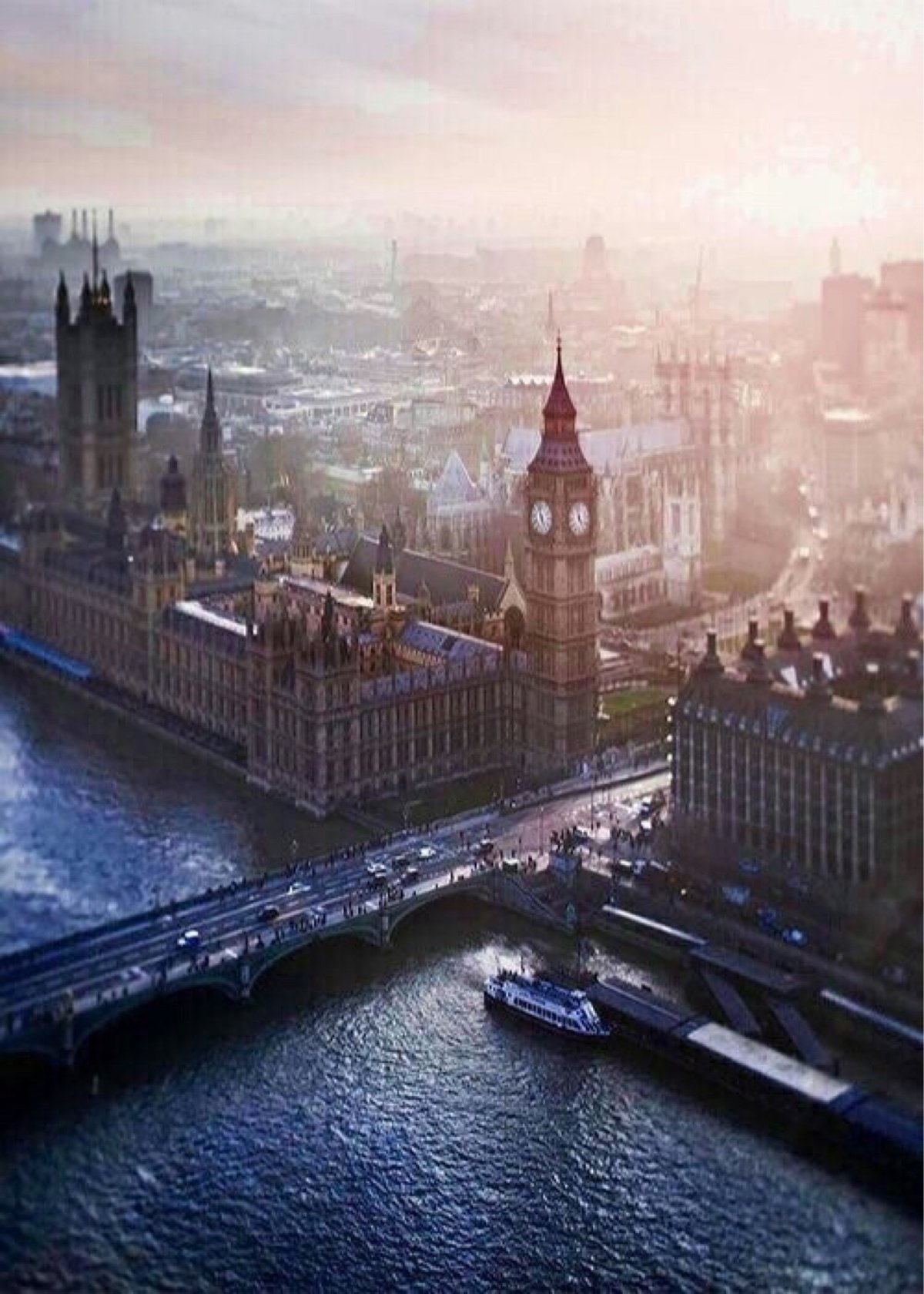 лондон с высоты
