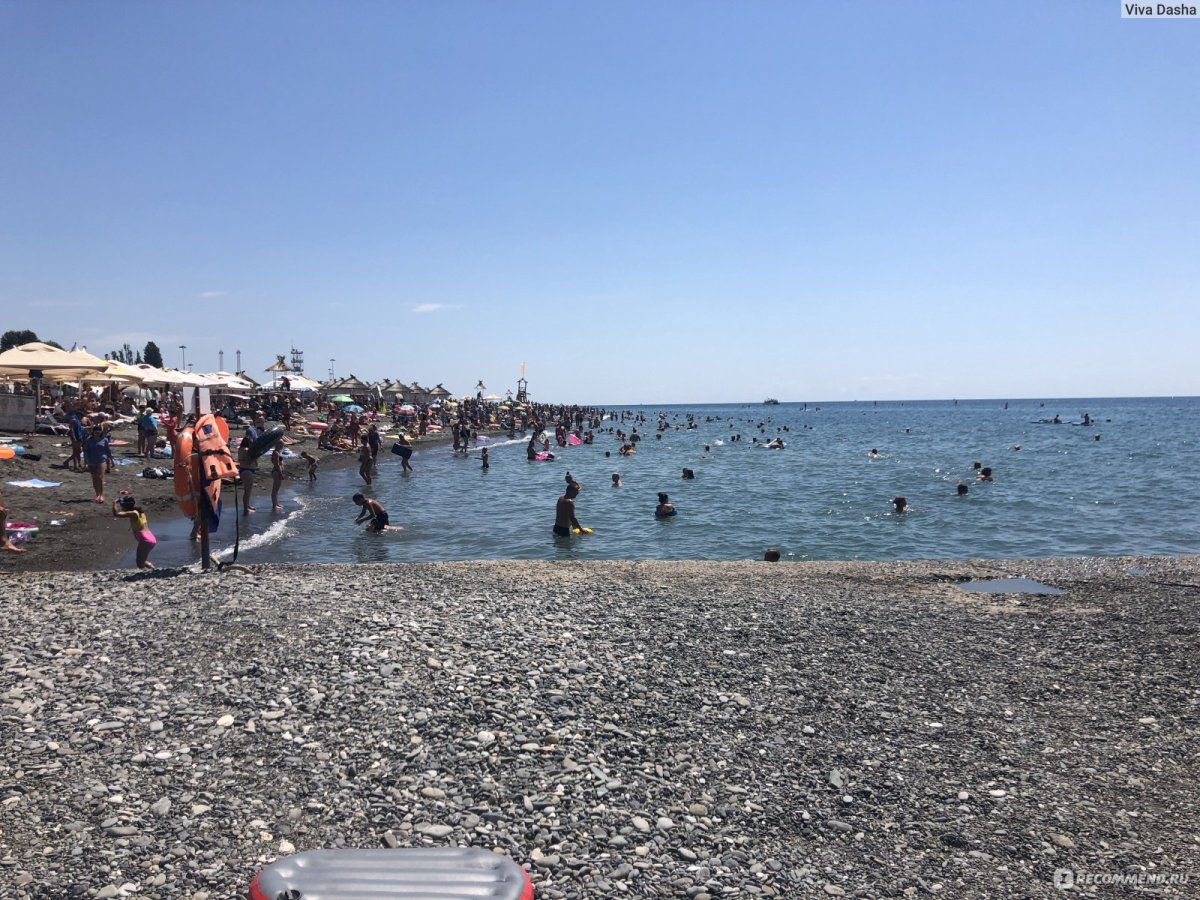 Пляж Чайка 2 Адлер