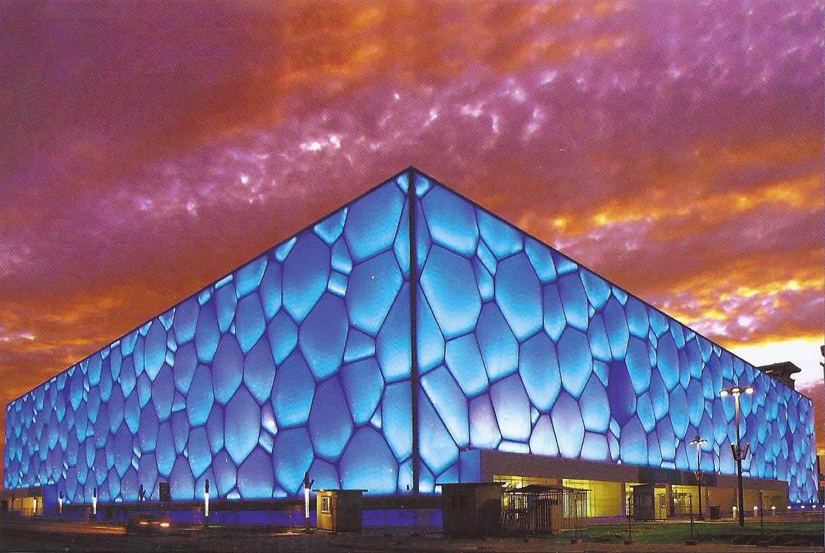 Water center. China National Aquatics Centre.