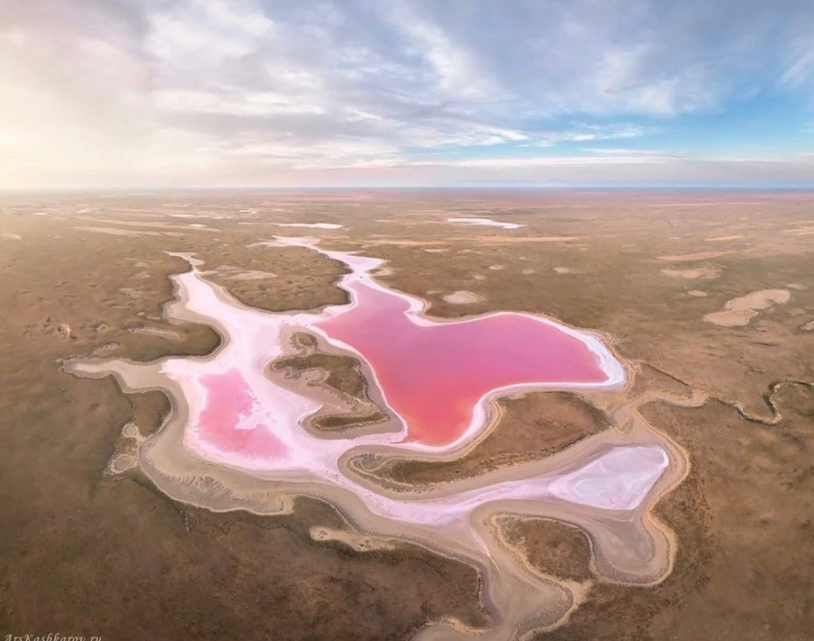 Розовое озеро сочи