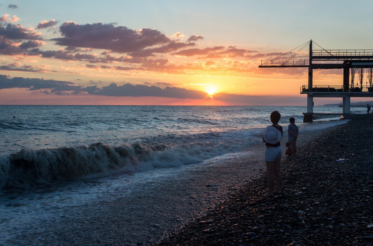 красивое море в сочи