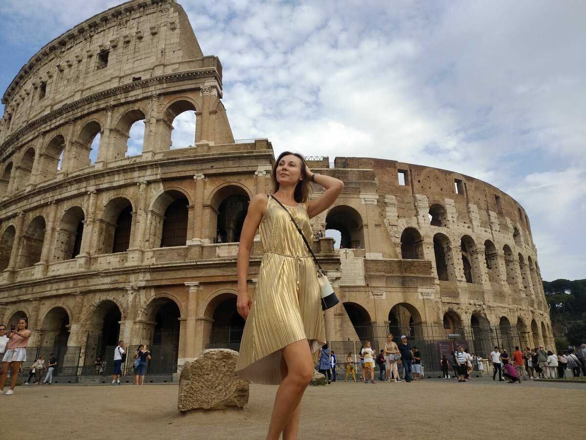 Колизей Рим Италия селфи