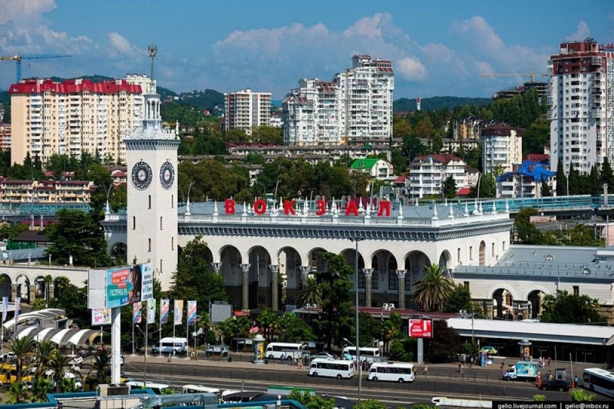 Сочи виды города