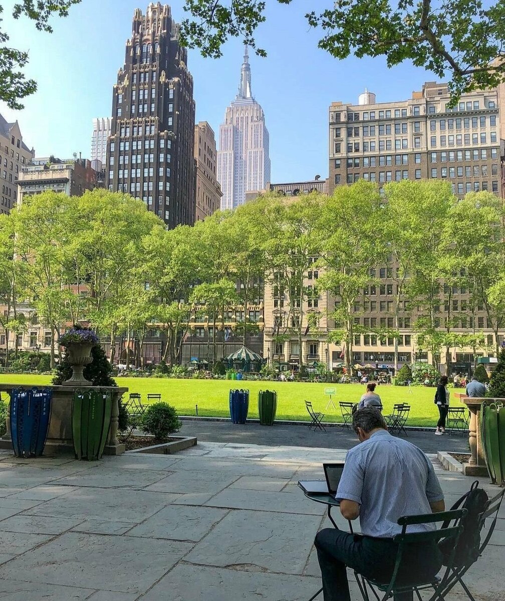 парк в нью йорке фото