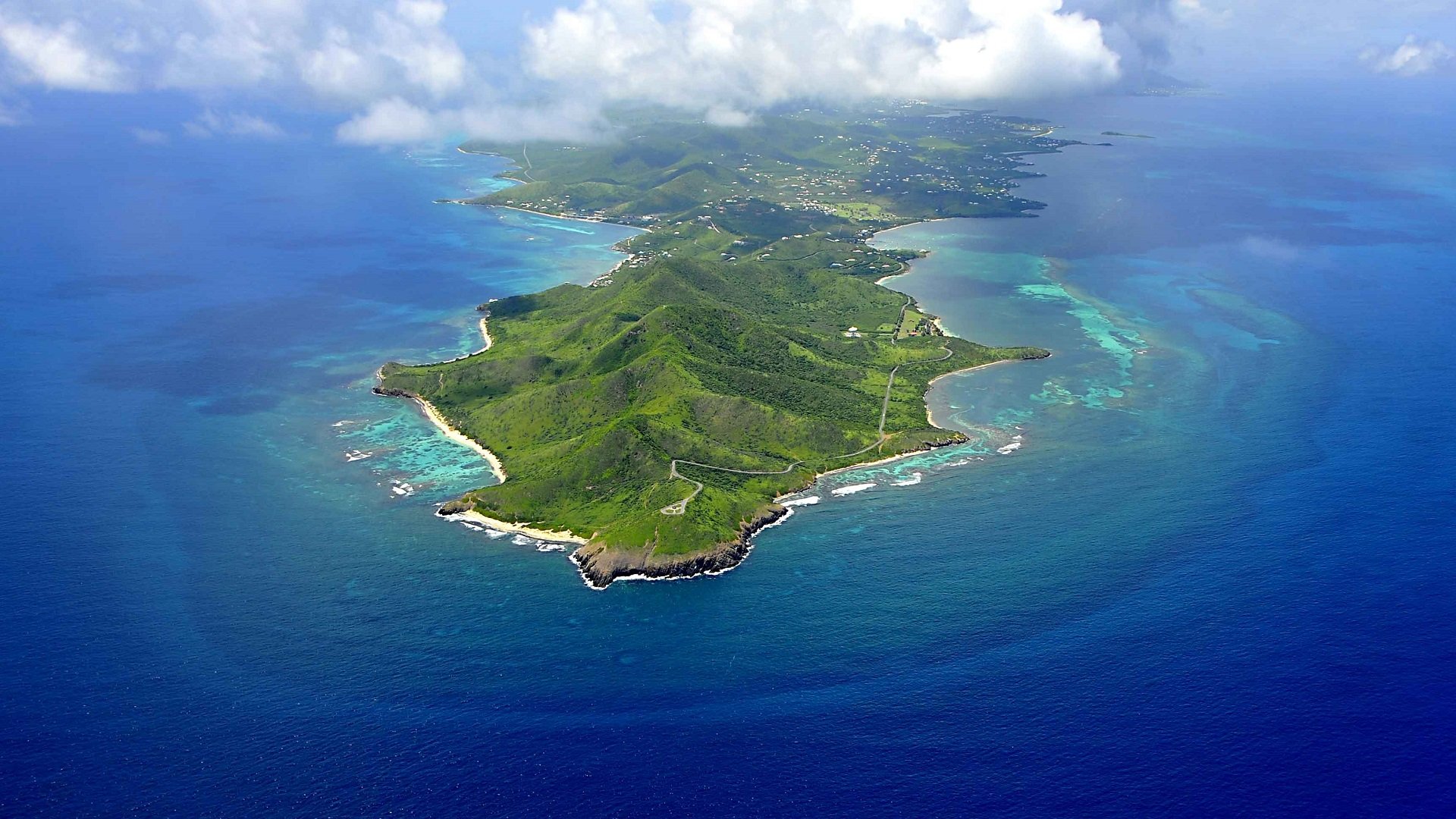 Остров решат. Виргинские острова (архипелаг). Остров Вест Исланд. St. Croix Island. Карибское море Атлантический океан.