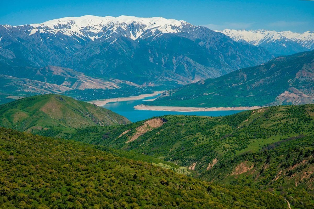 Чарвакское водохранилище Бельдерсай