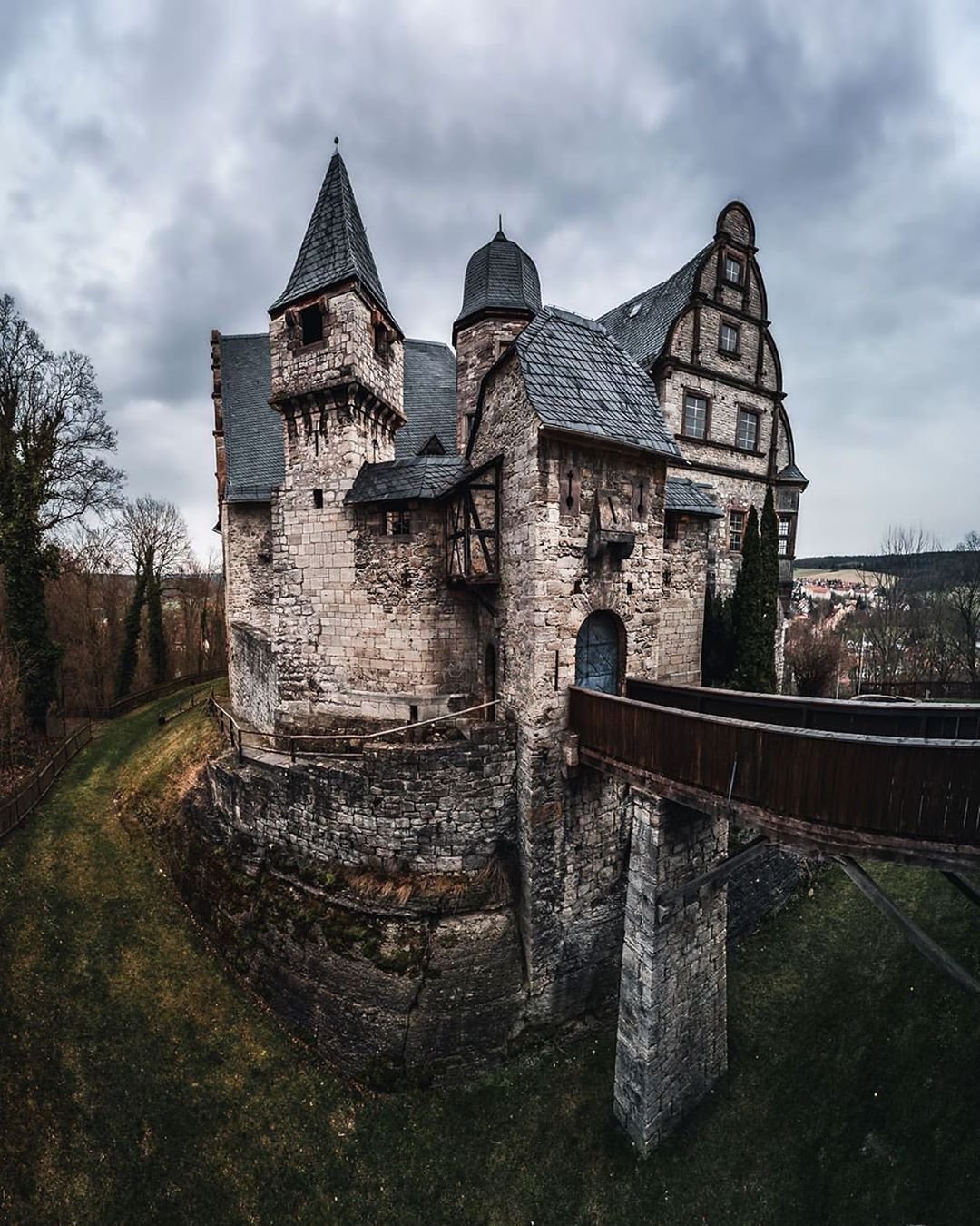 Готические замки германии