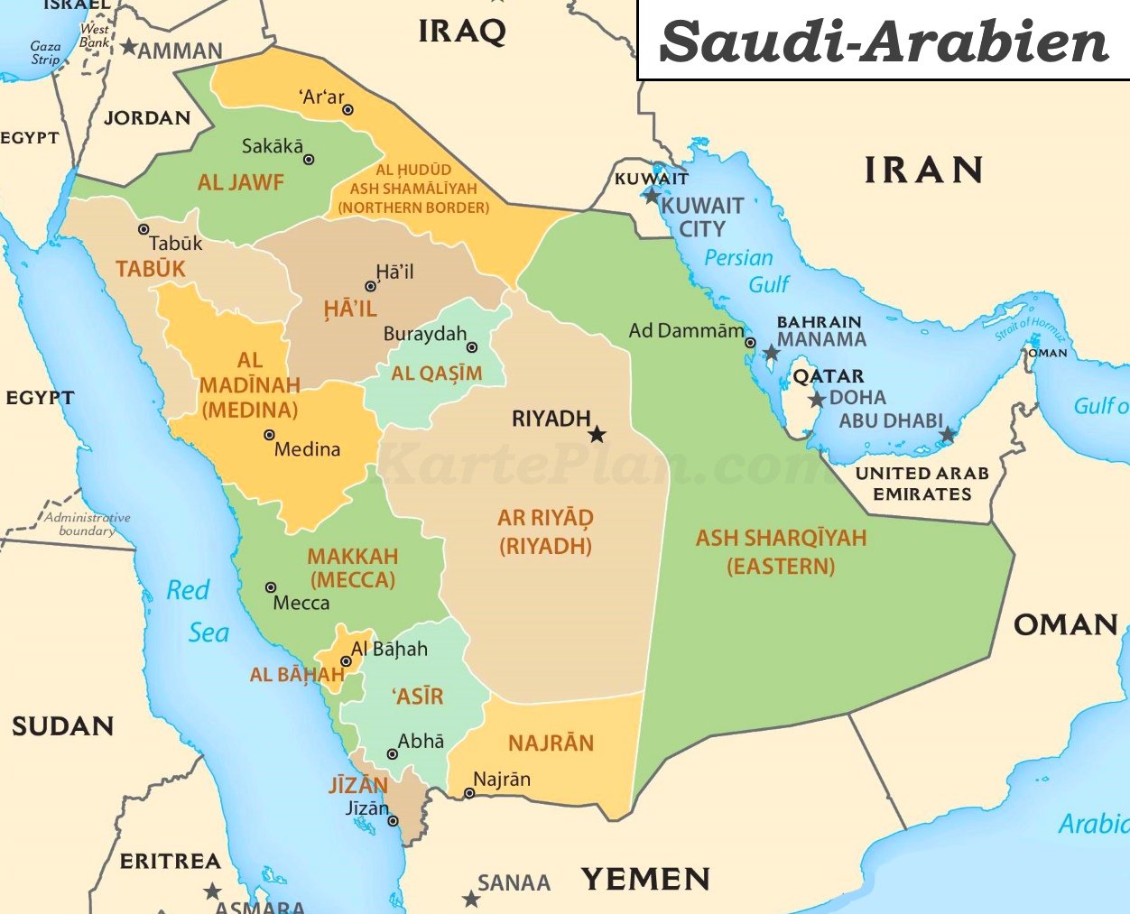 Саудовская аравия какой континент