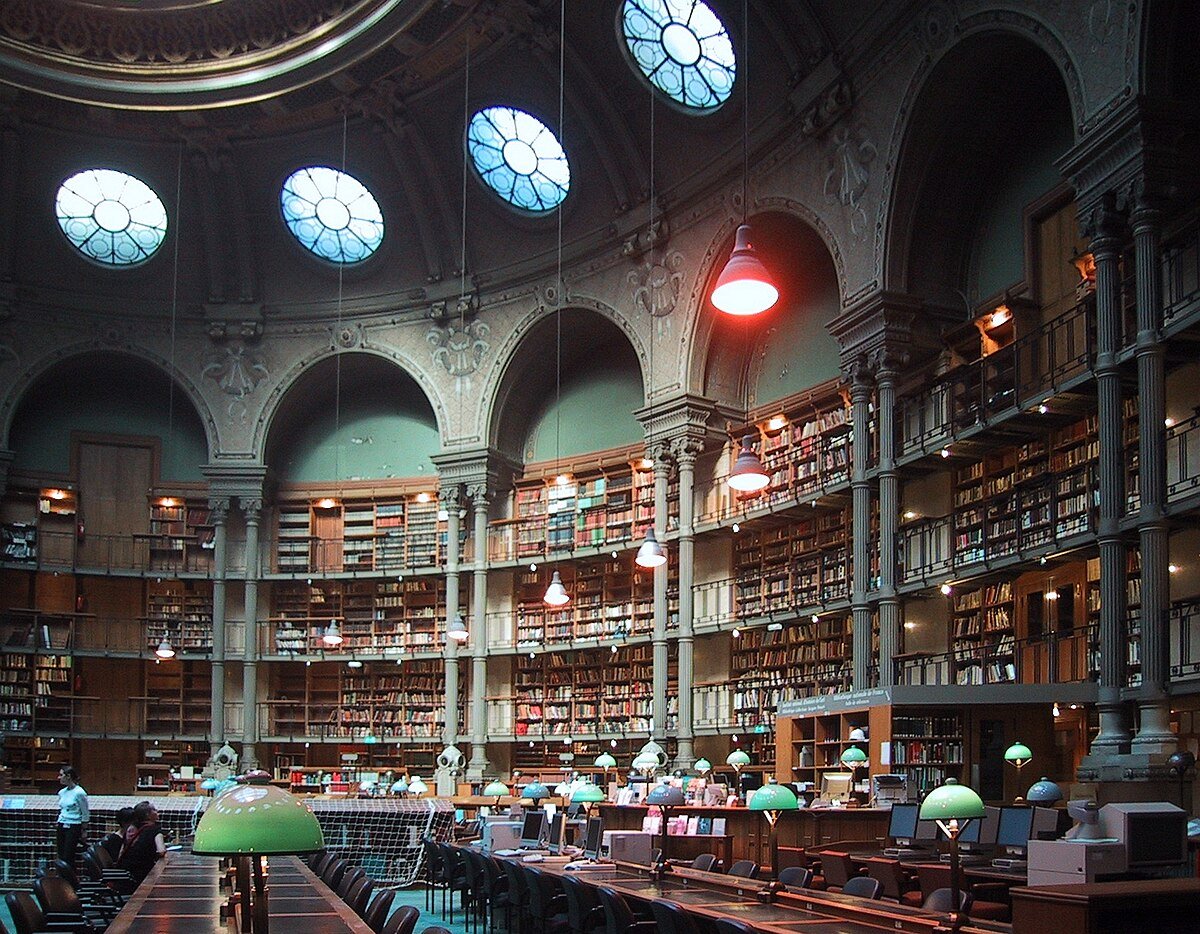 Национальная библиотека франции париж