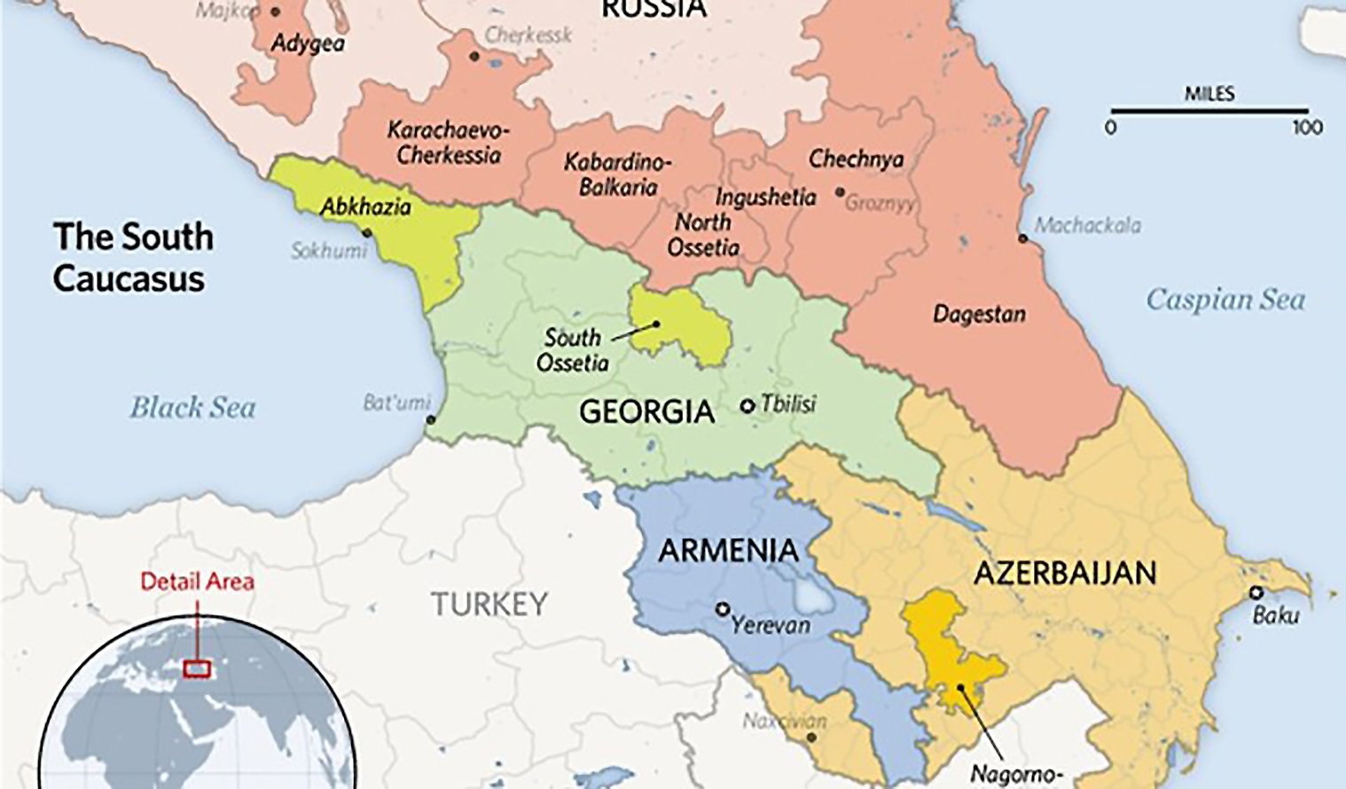 грузия армения азербайджан