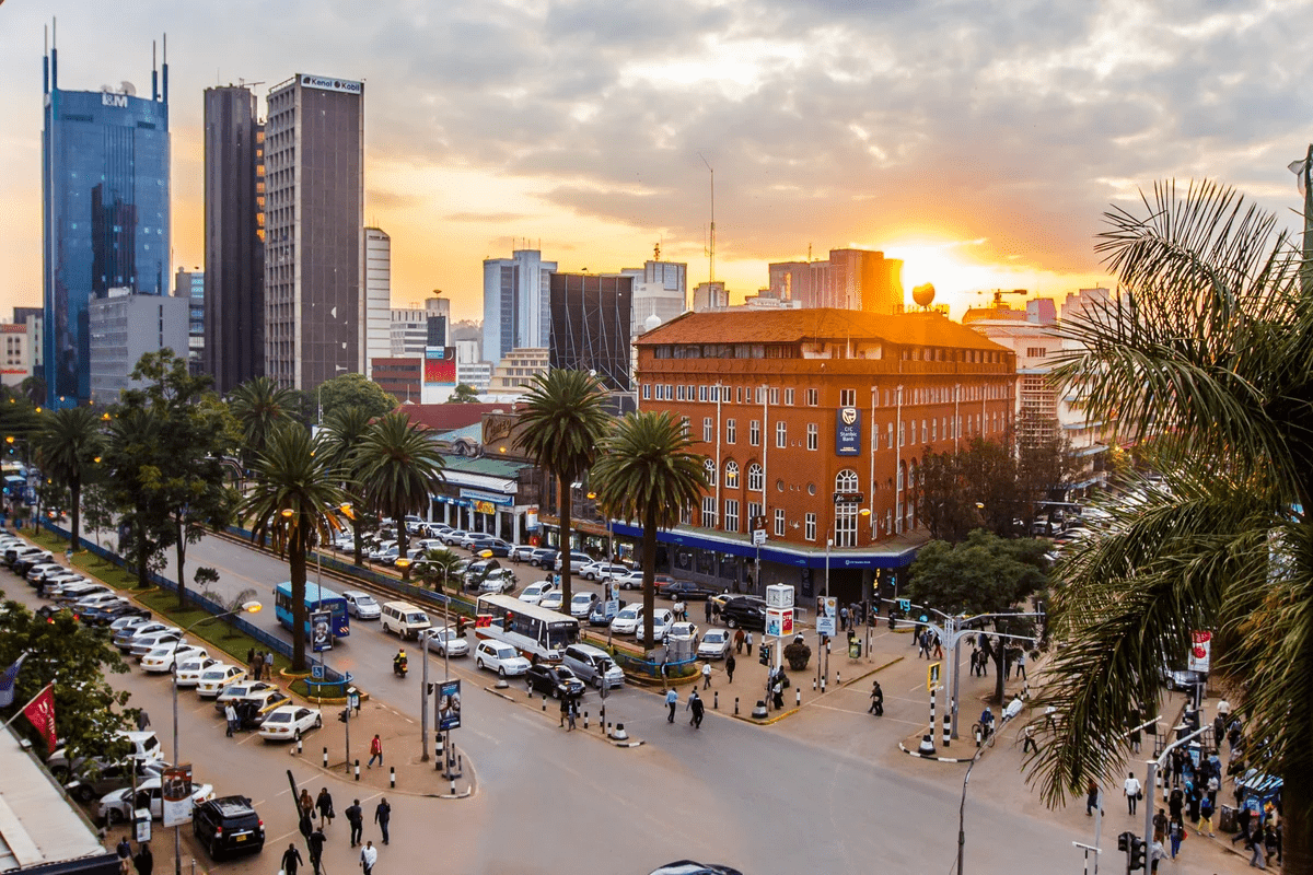 Африка центр города
