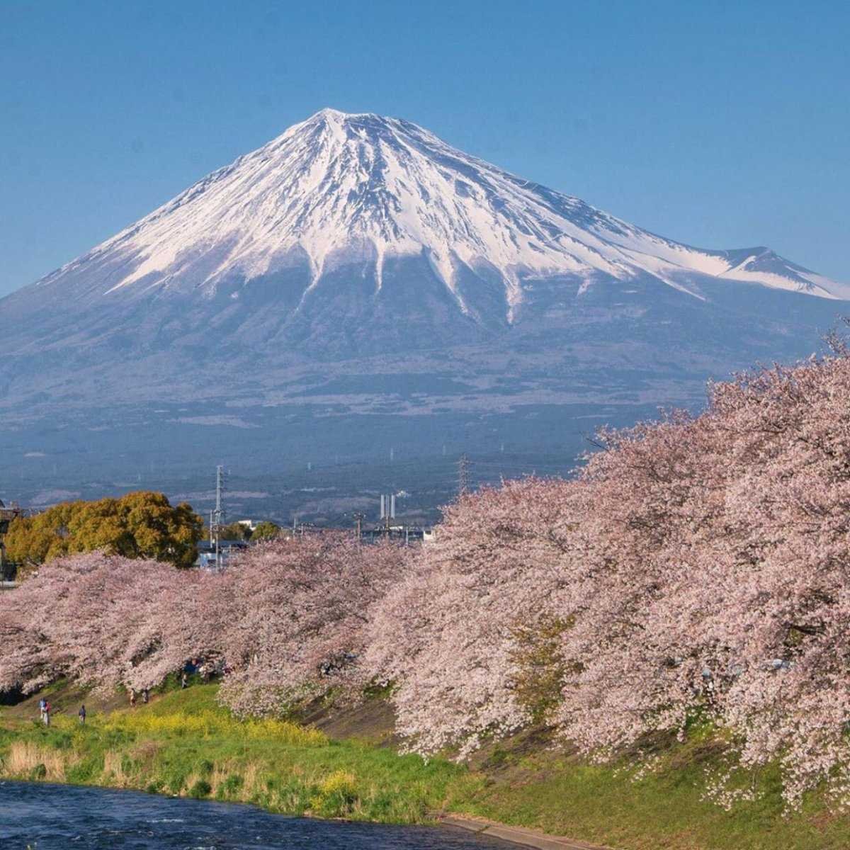 самая высокая гора японии