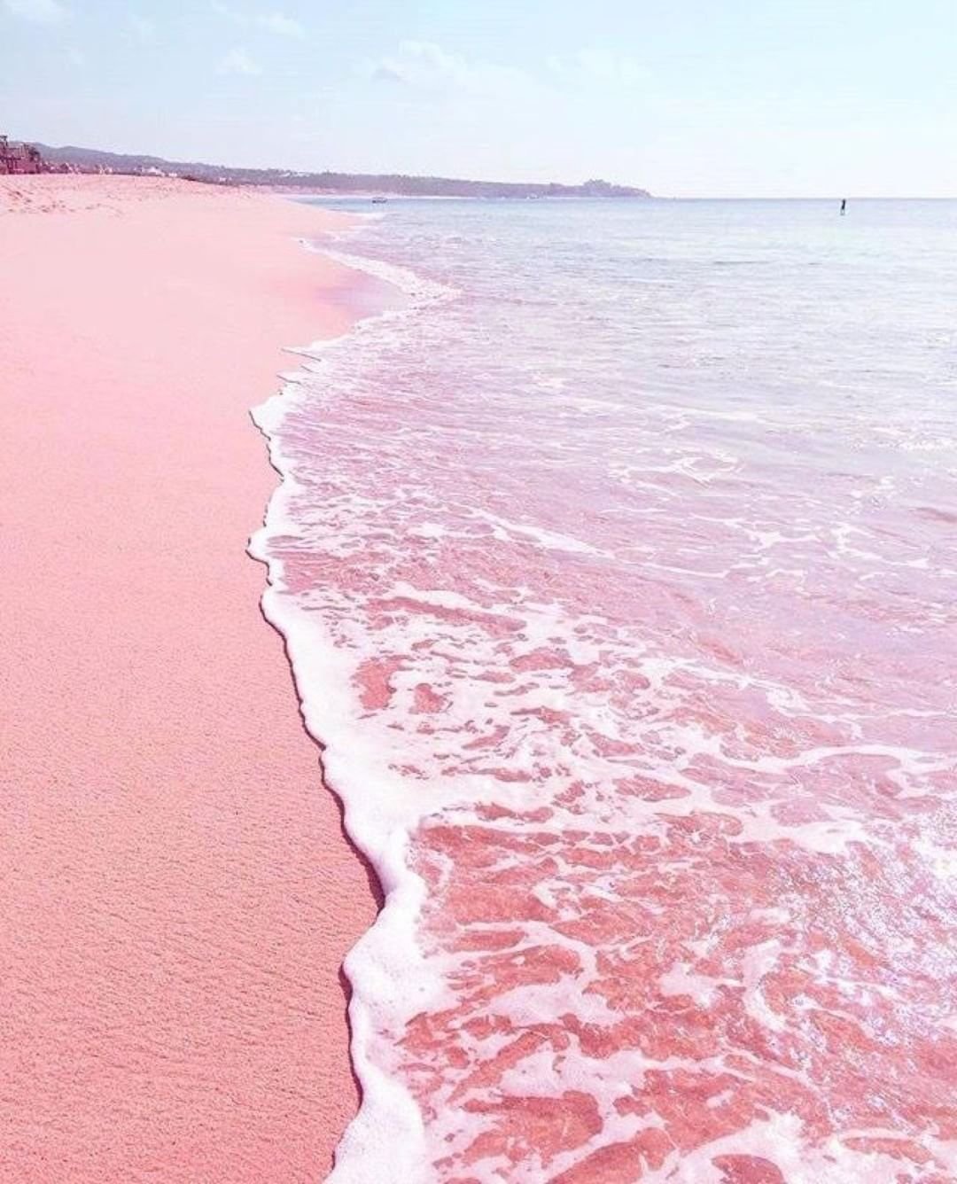 Розовое озеро казахстан