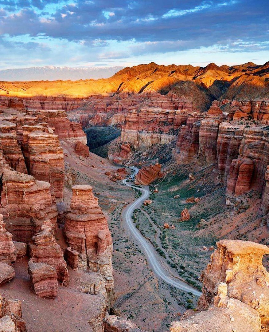 Красный каньон казахстан