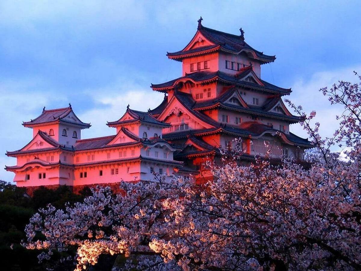 Дворцы японии