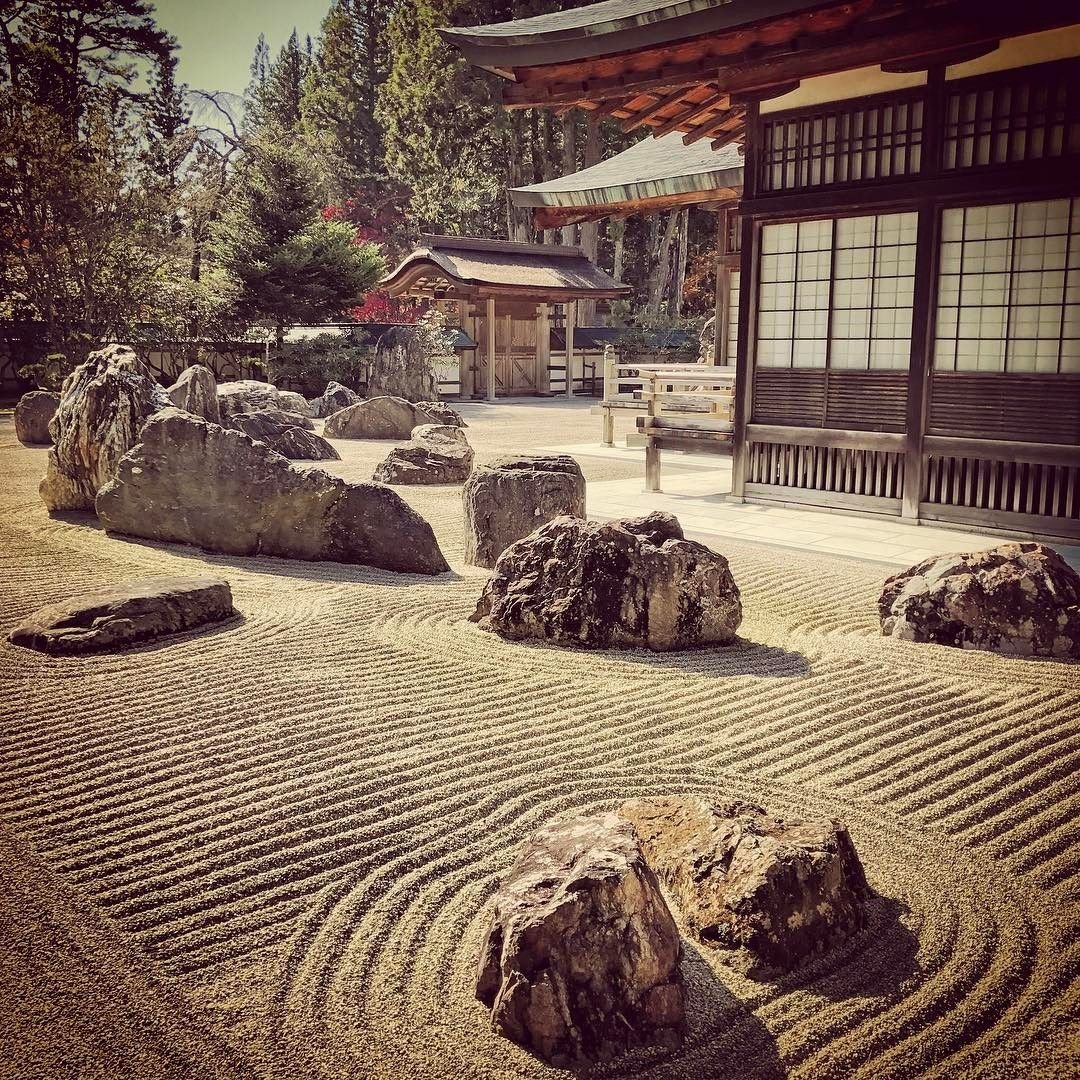 Япония парк камней