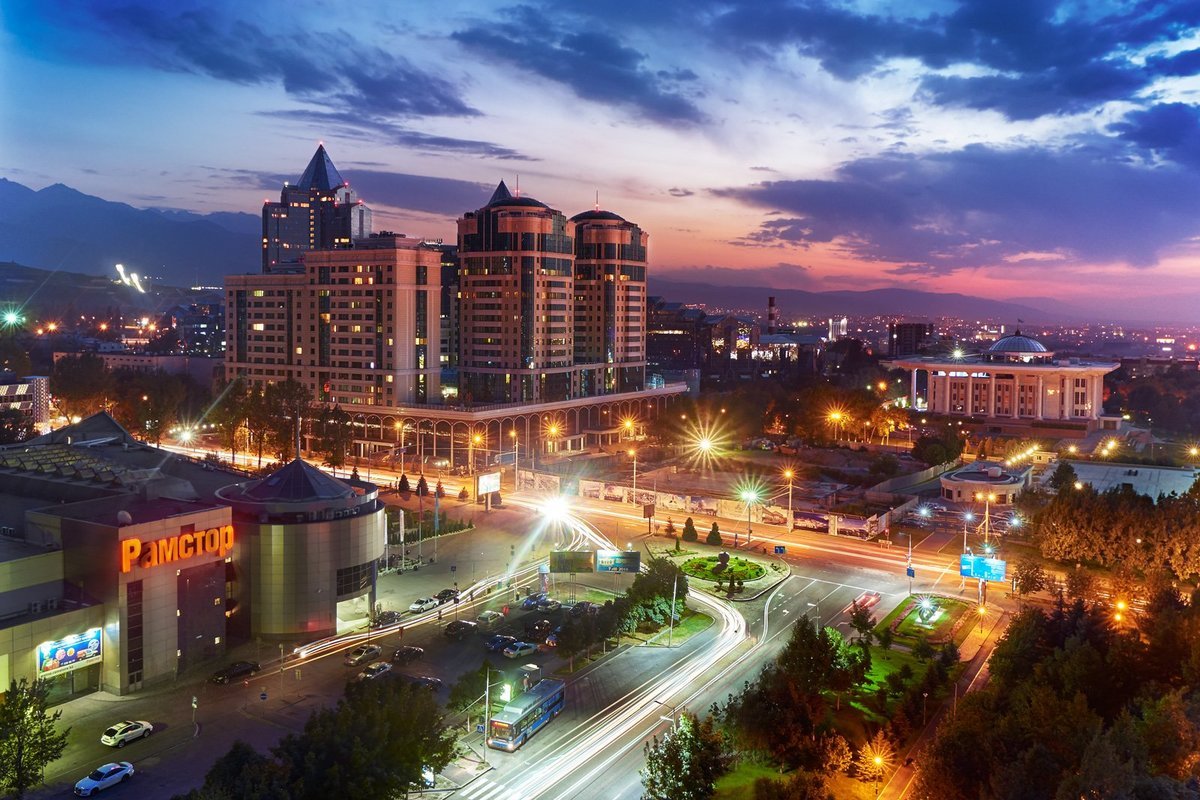 Самые популярные города казахстана