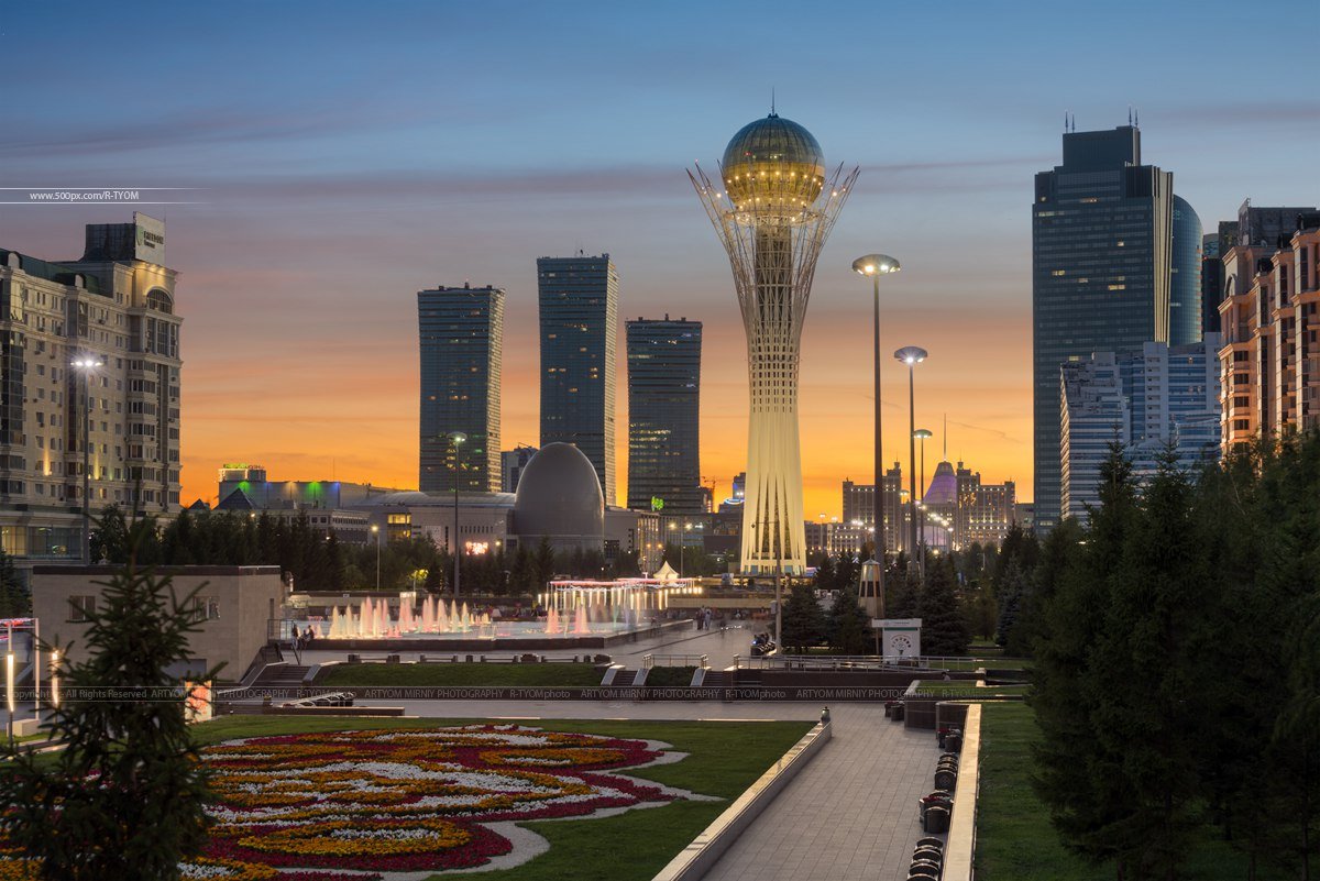 Самый зеленый город казахстана