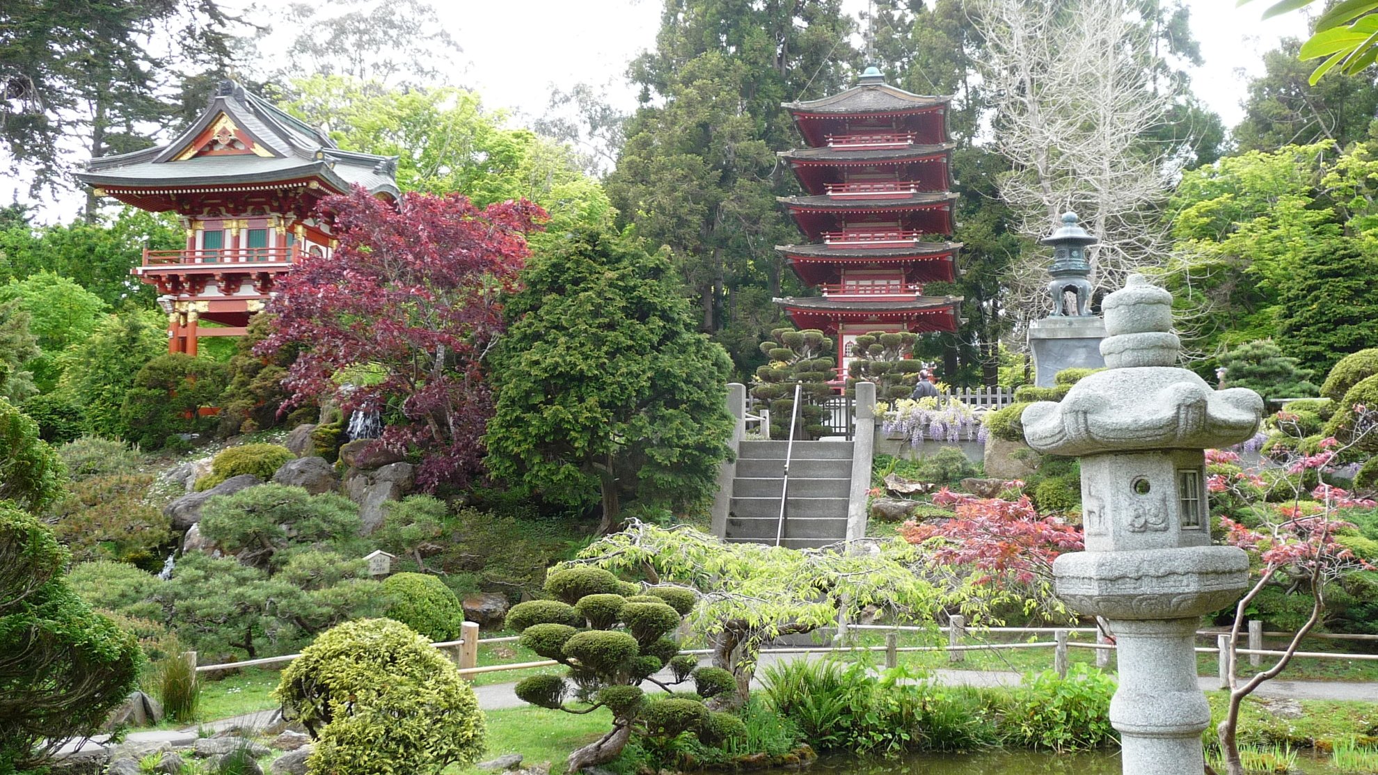 японские сады в японии
