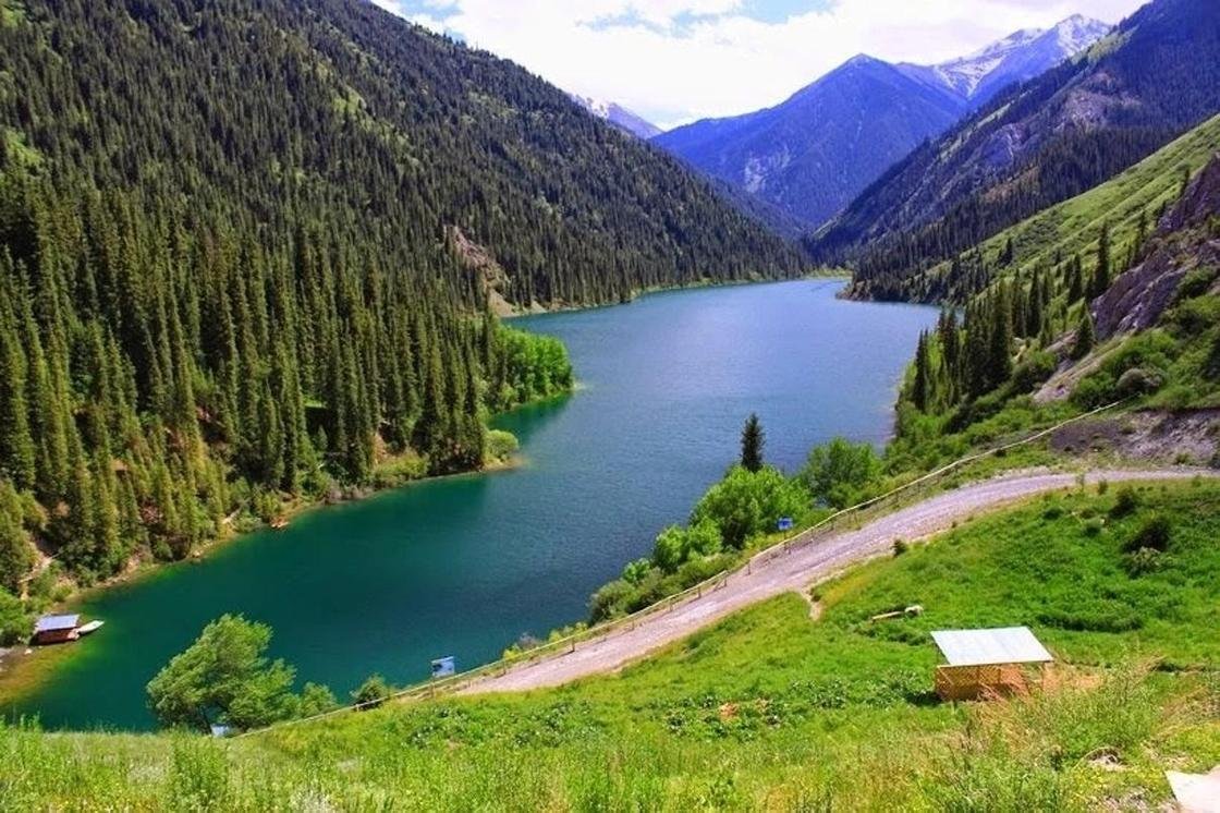 Крупные реки и озера казахстана