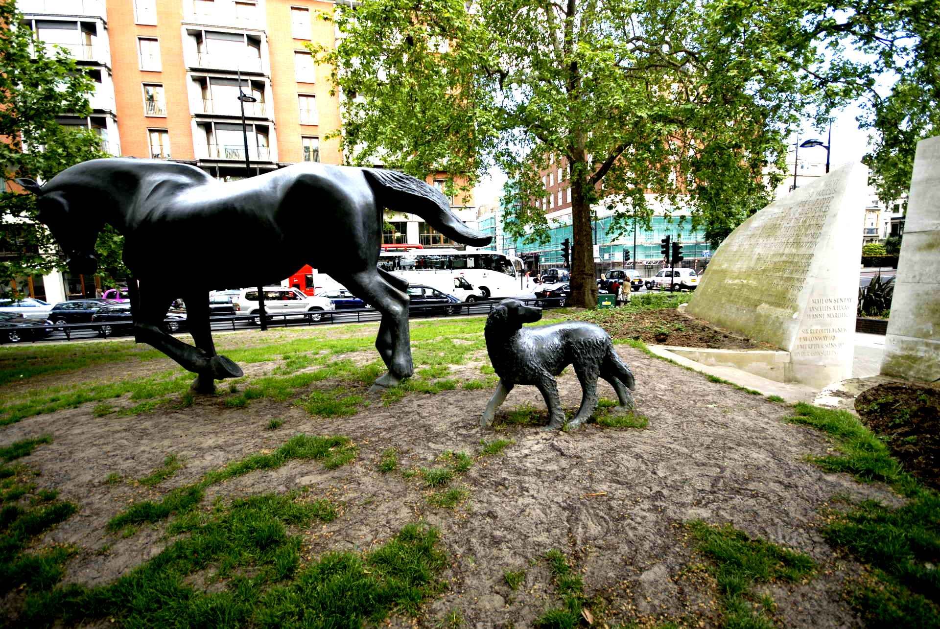 Памятники животным и растениям. Лондон парк Лейн монумент животным. Монумент животные на войне Лондон. Мемориал погибшим животным в Лондоне. Мемориал "животные на войне", Лондон, Великобритания.