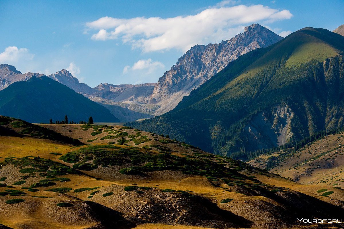 Низкие горы казахстана