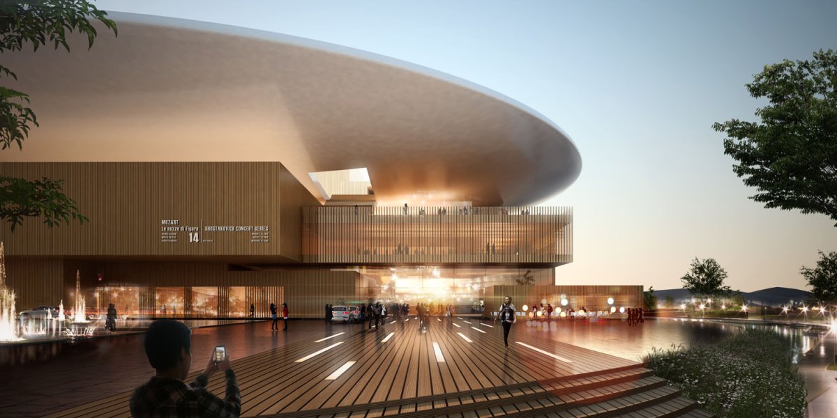 Новый оперный театр в пекине