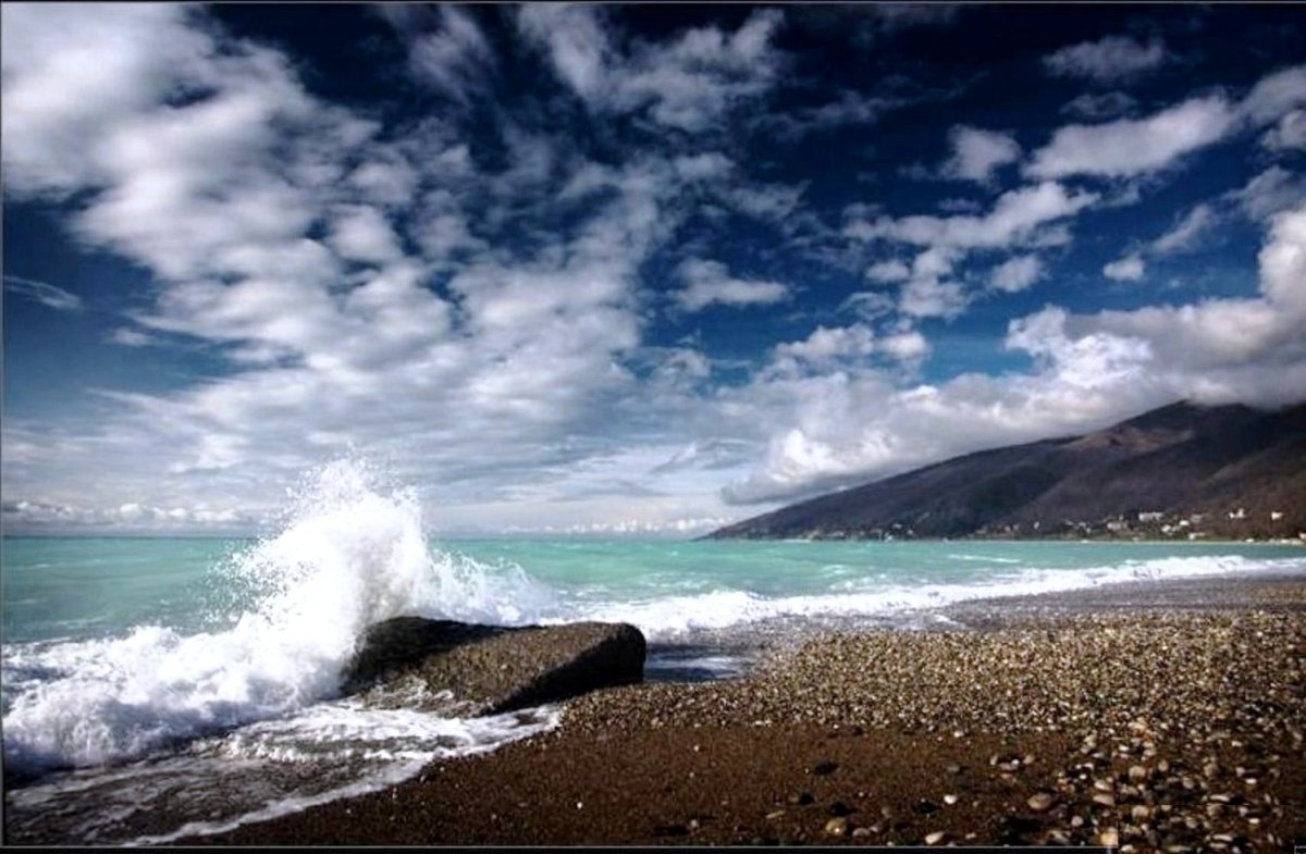 Абхазия Гагры горы море