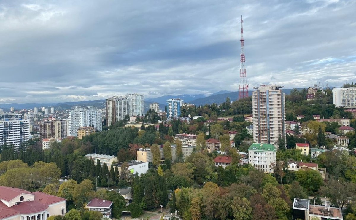 Сочи пешеходная улица Навагинская