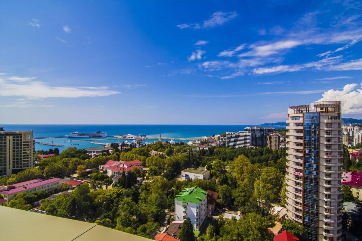 ЖК премьер Сочи вид на море