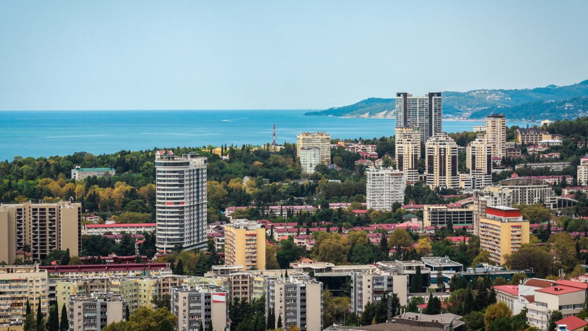 Заречный район Сочи фото