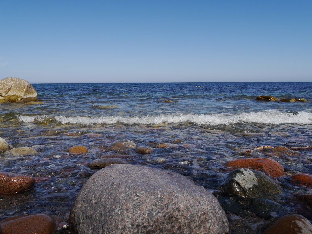 Фотосессия на Балтийском море осенью