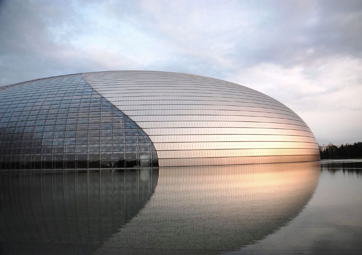 Оперный театр пекин китай