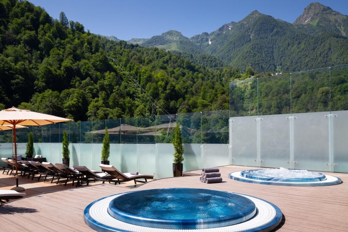 Отель Alm Hotel красная Поляна