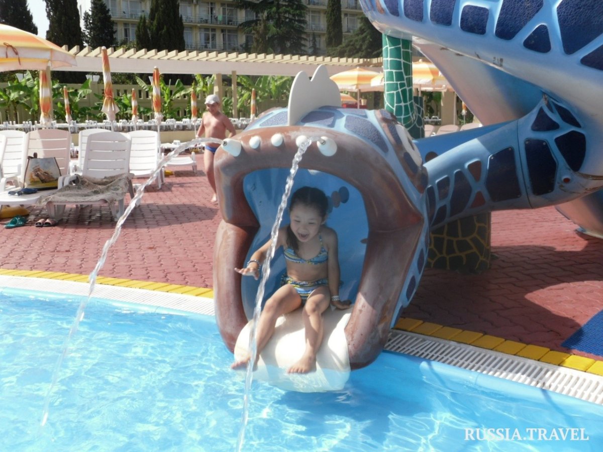Сочи Лазаревское аквапарк морская звезда