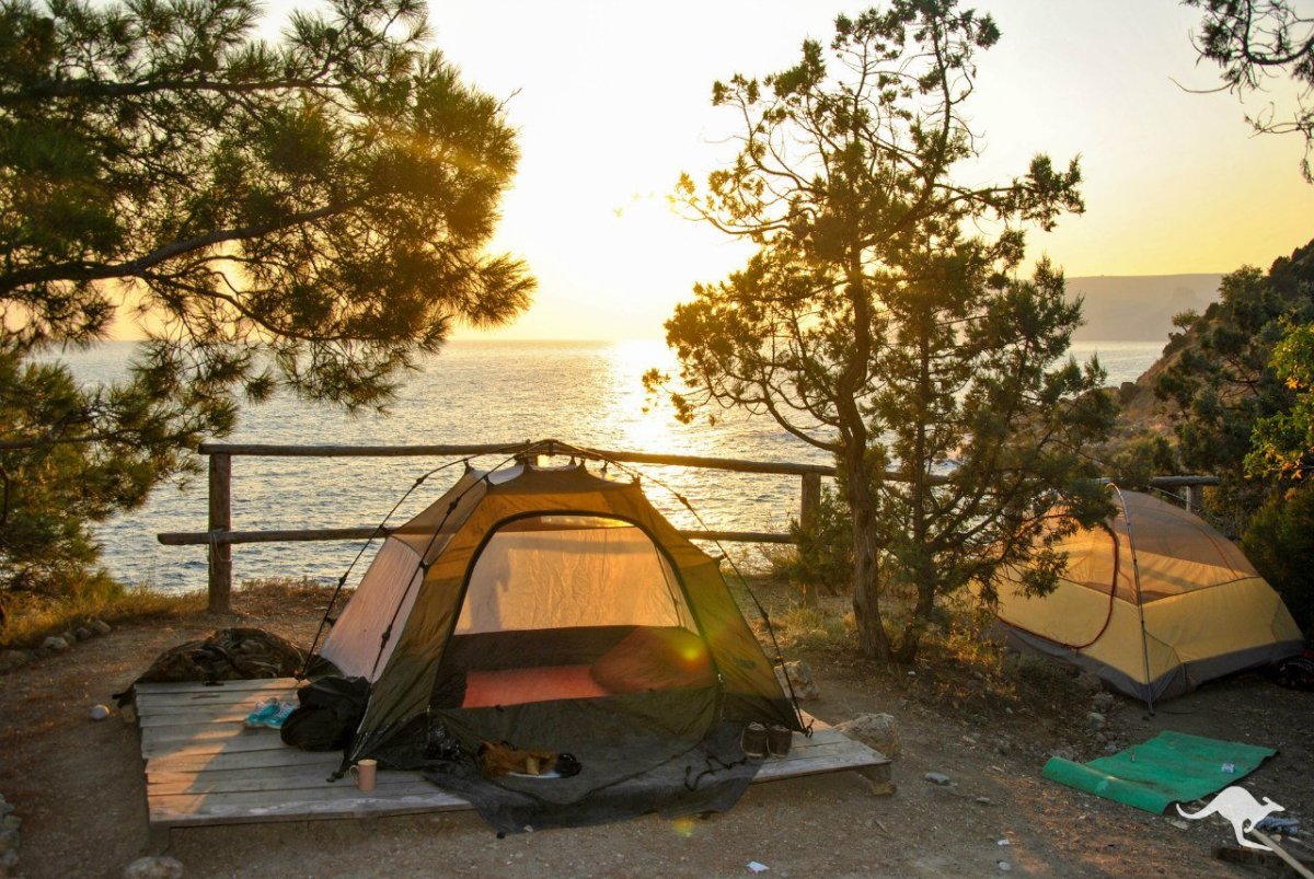 Автокемпинг у моря Крым