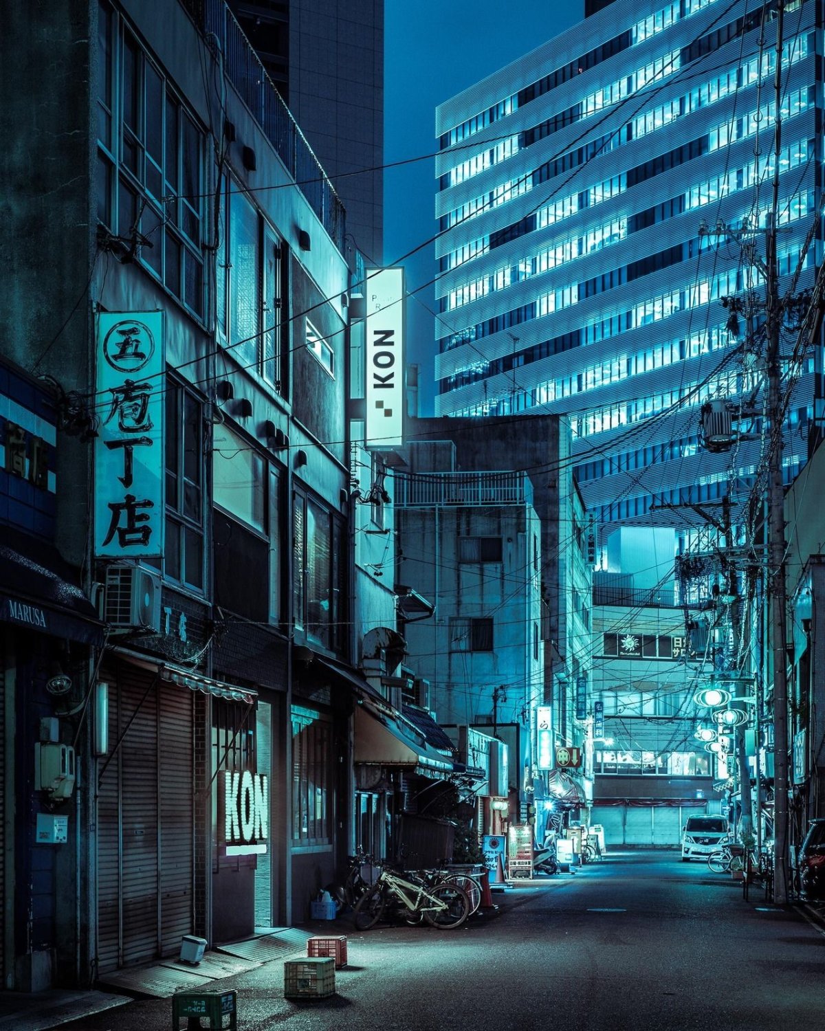 Токио переулки