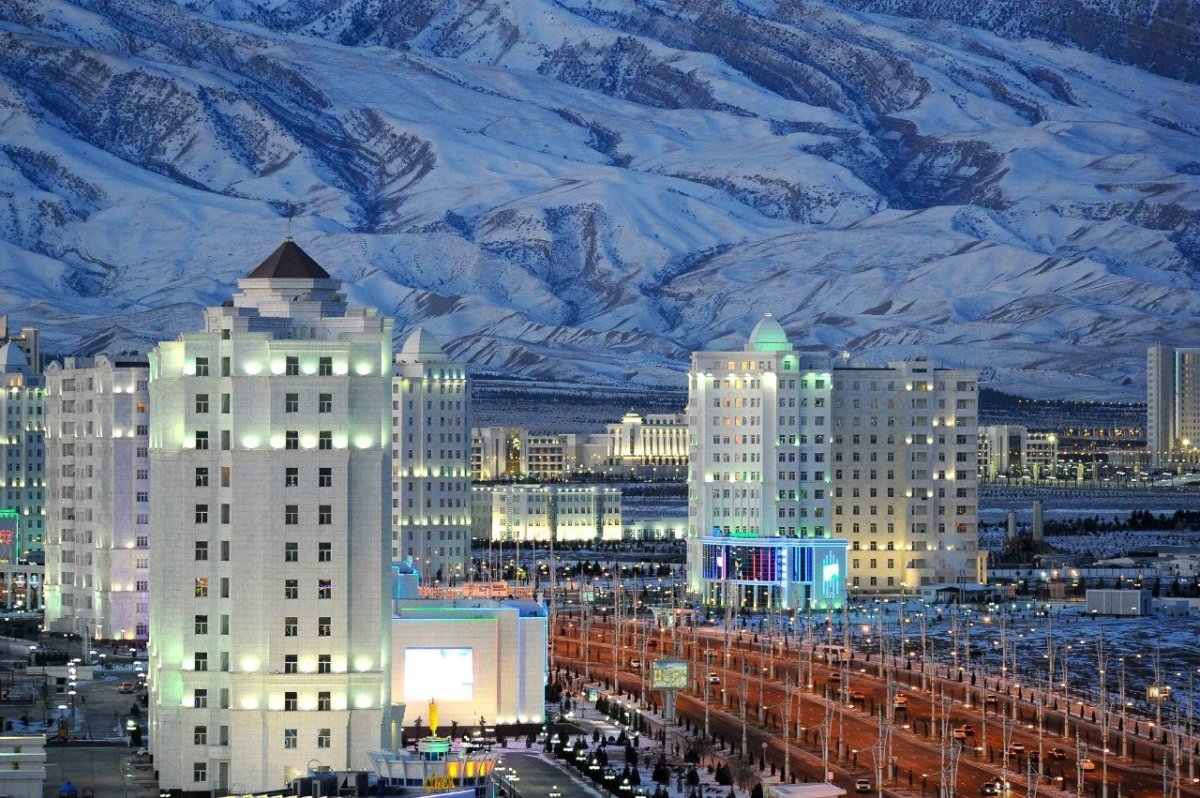 Крупные города туркменистана