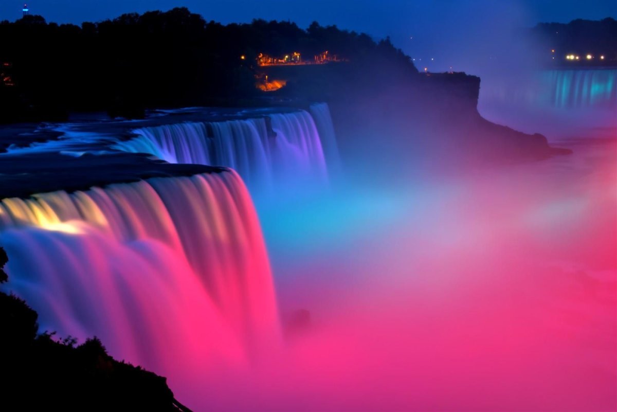 Самый известный водопад в канаде