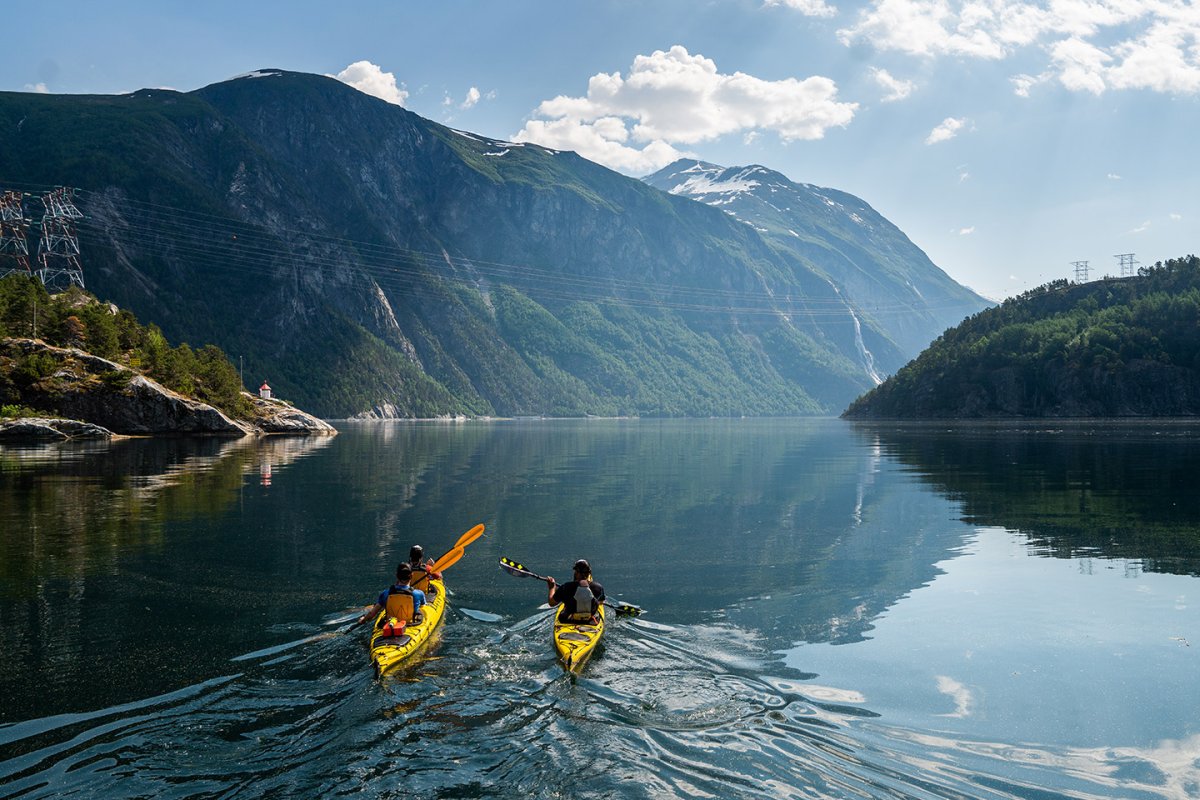 Крупные озера норвегии