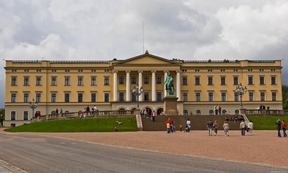 Норвегия королевский дворец