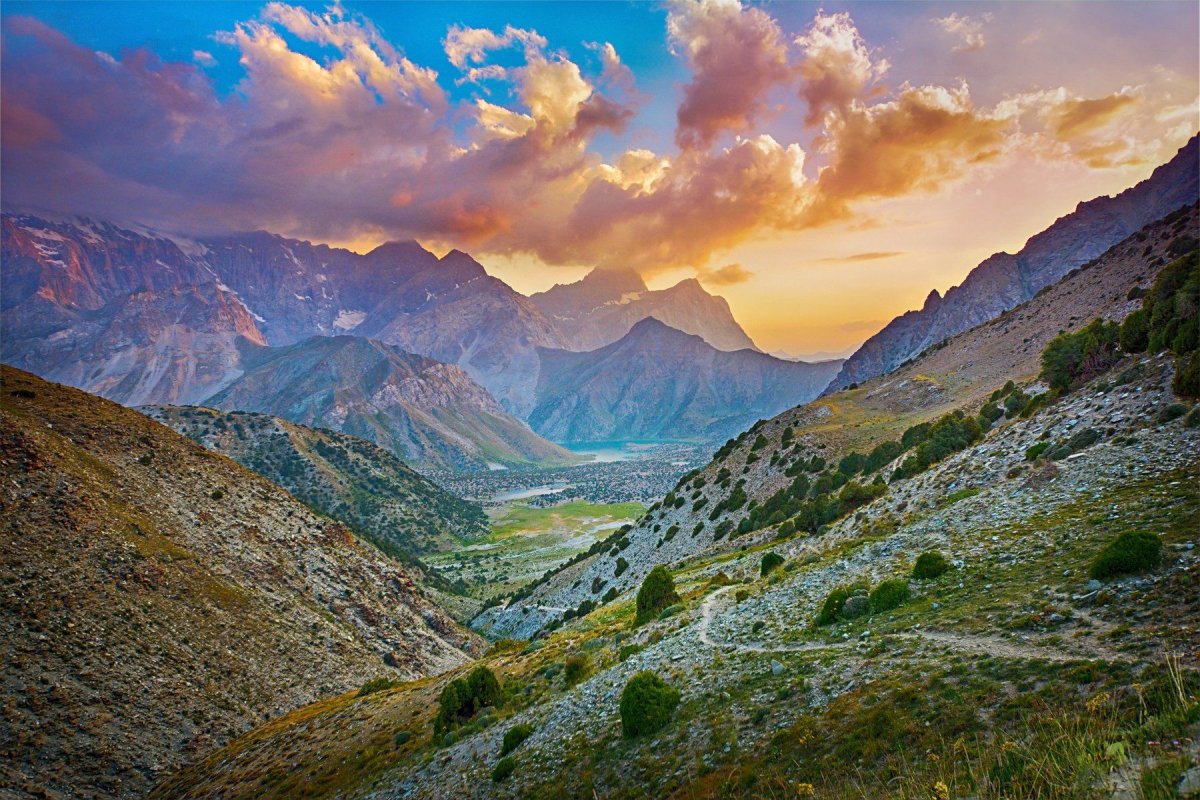 Ош природа киргизия