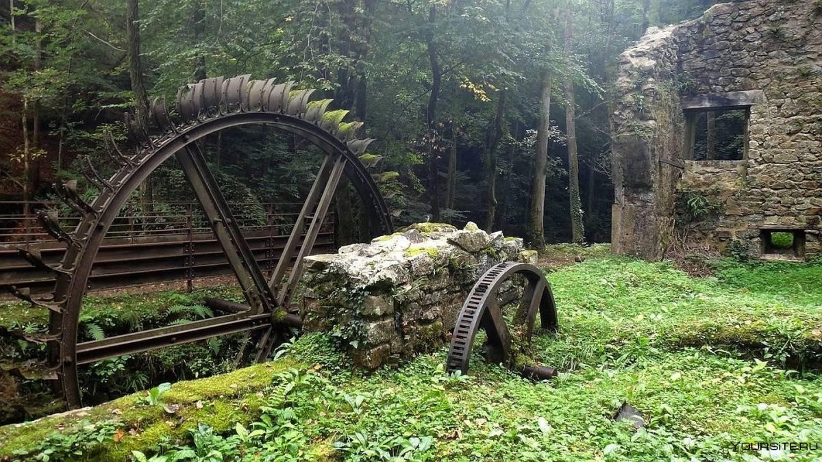 Долина мельниц Италия